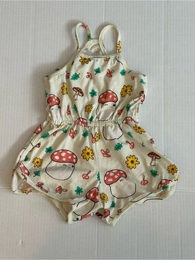 Original Squishmellow Mushroom Baby Girl Romper XS (s24)